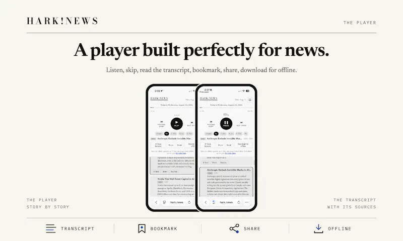 Hark.News screenshot 5