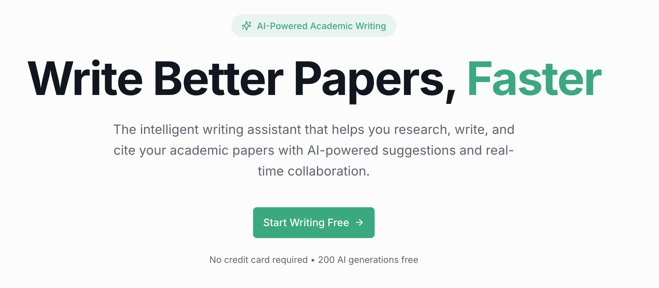 Academic Writing Assistant gallery image