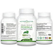 Premium Moringa Leaf Powder Capsules gallery image