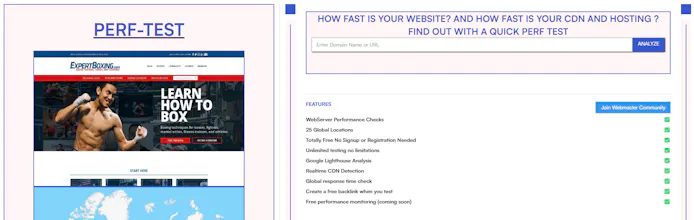 PerfTest gallery image
