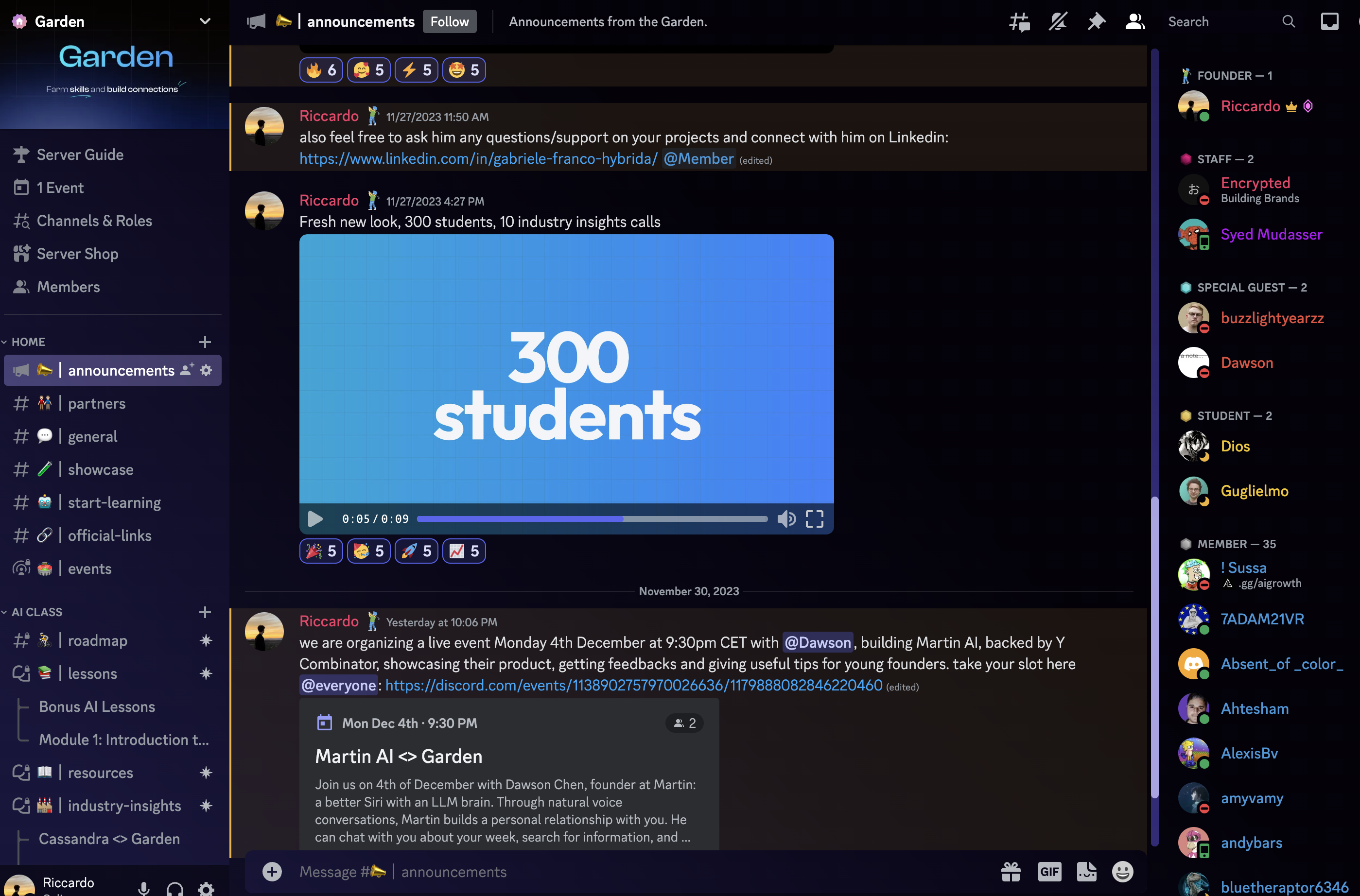 Garden gallery image