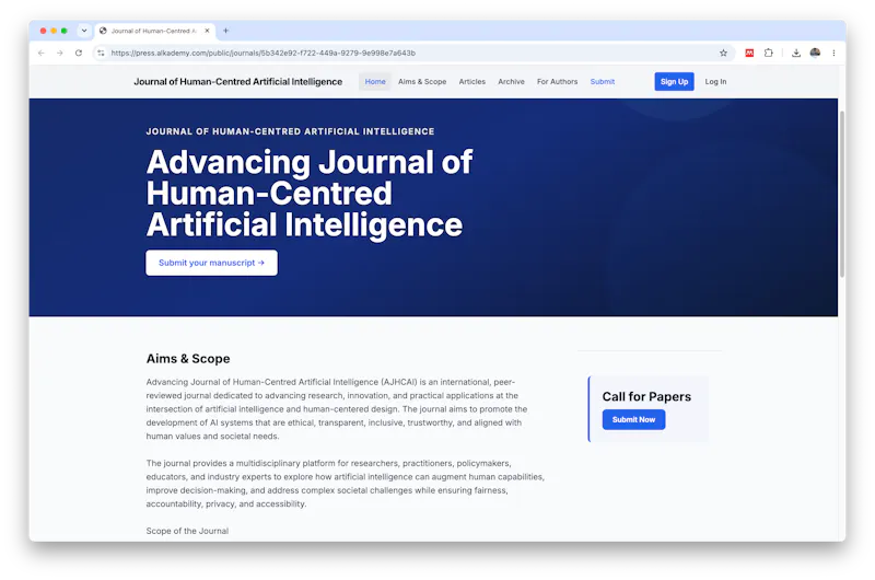 Alkademy Press screenshot 2