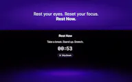 Rest Now - Screen Break Timer