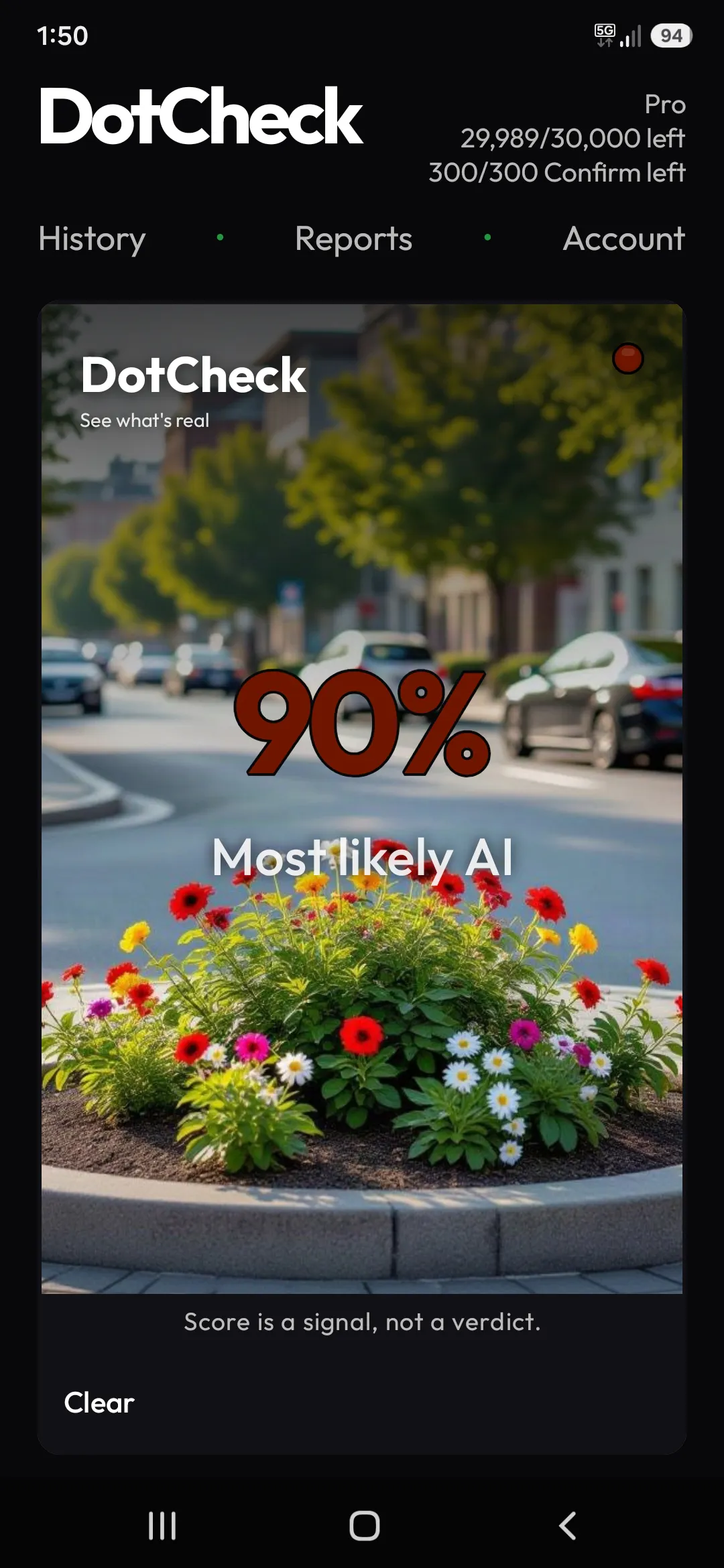 DotCheck: AI Media Detector gallery image