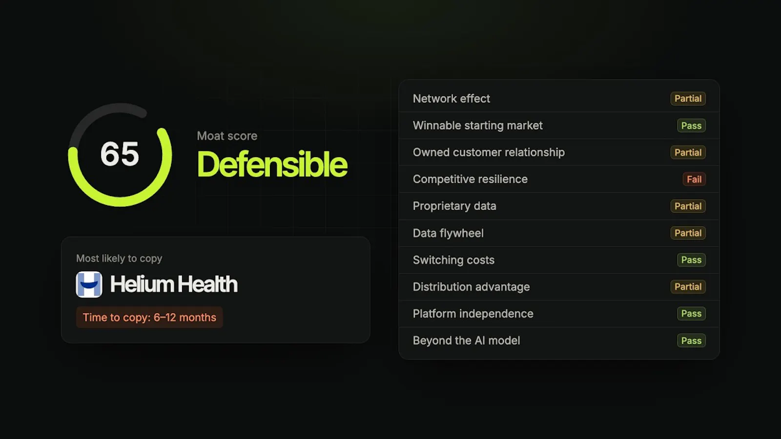 Moat Check screenshot 1 (video preview)
