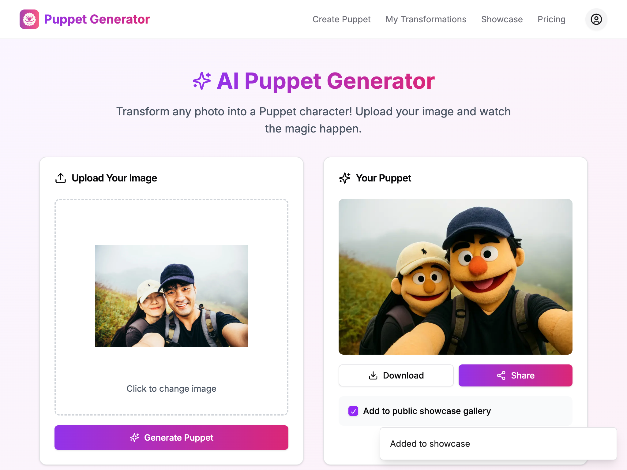 Puppet Generator gallery image