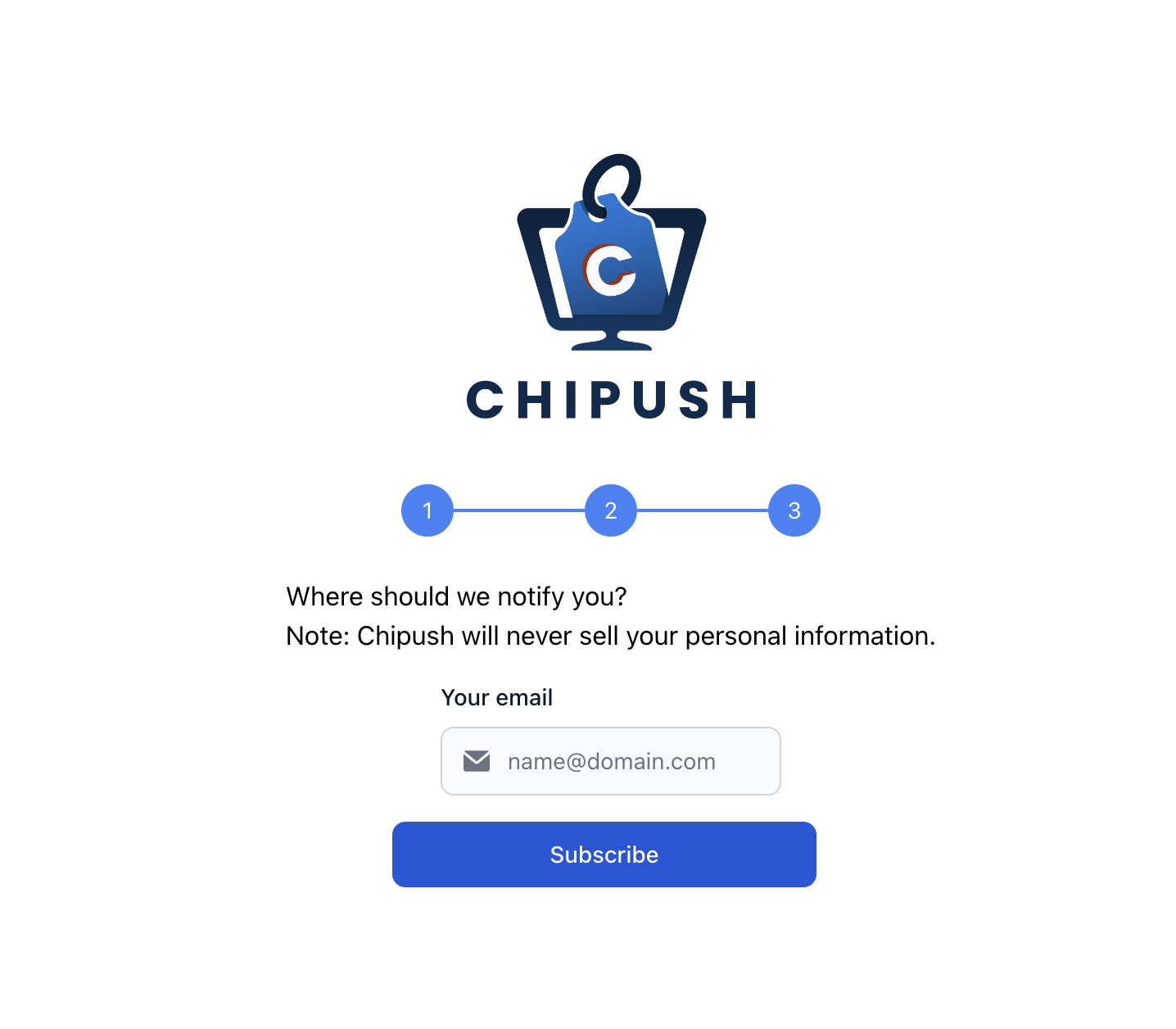 Chipush Fiyat Uyarıları - Paradan tasarruf edin.Amazon fiyat düşüşü gelen kutunuzda uyarılar. medya 3