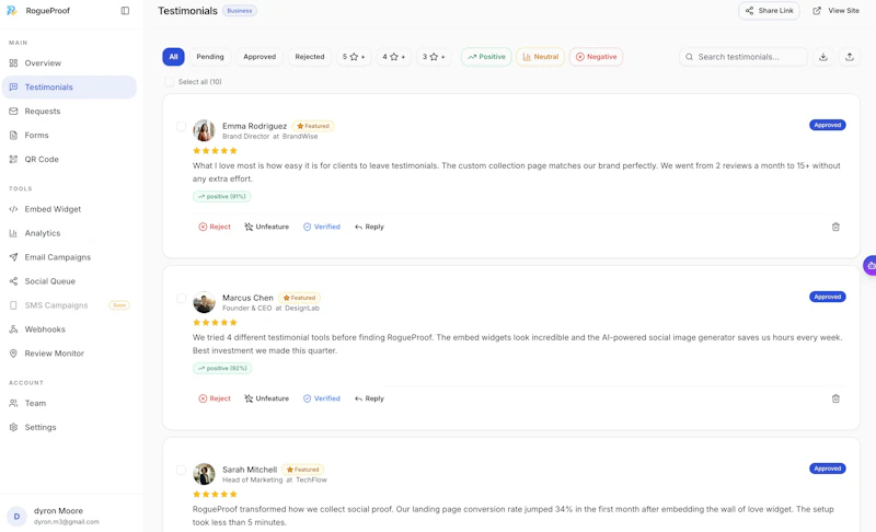 RogueProof screenshot 12