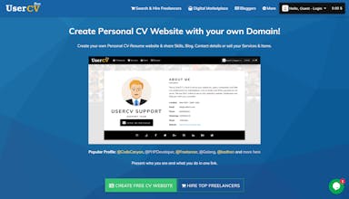 FreelancerCV - Freelancer Marketplace gallery image