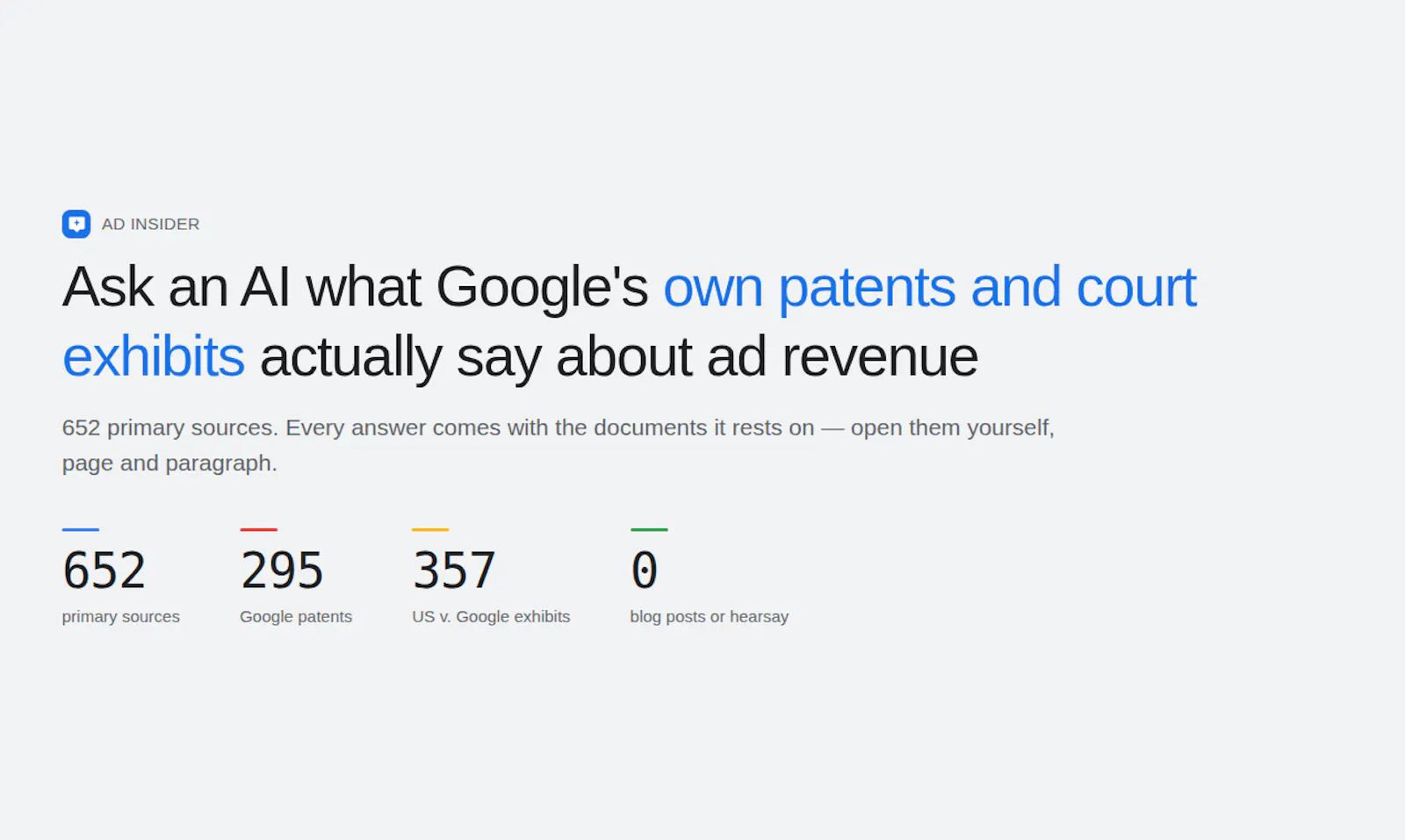 Ad Insider screenshot 1