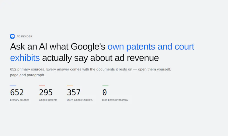 Ad Insider screenshot 1