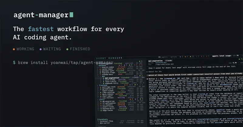 agent-manager screenshot 2