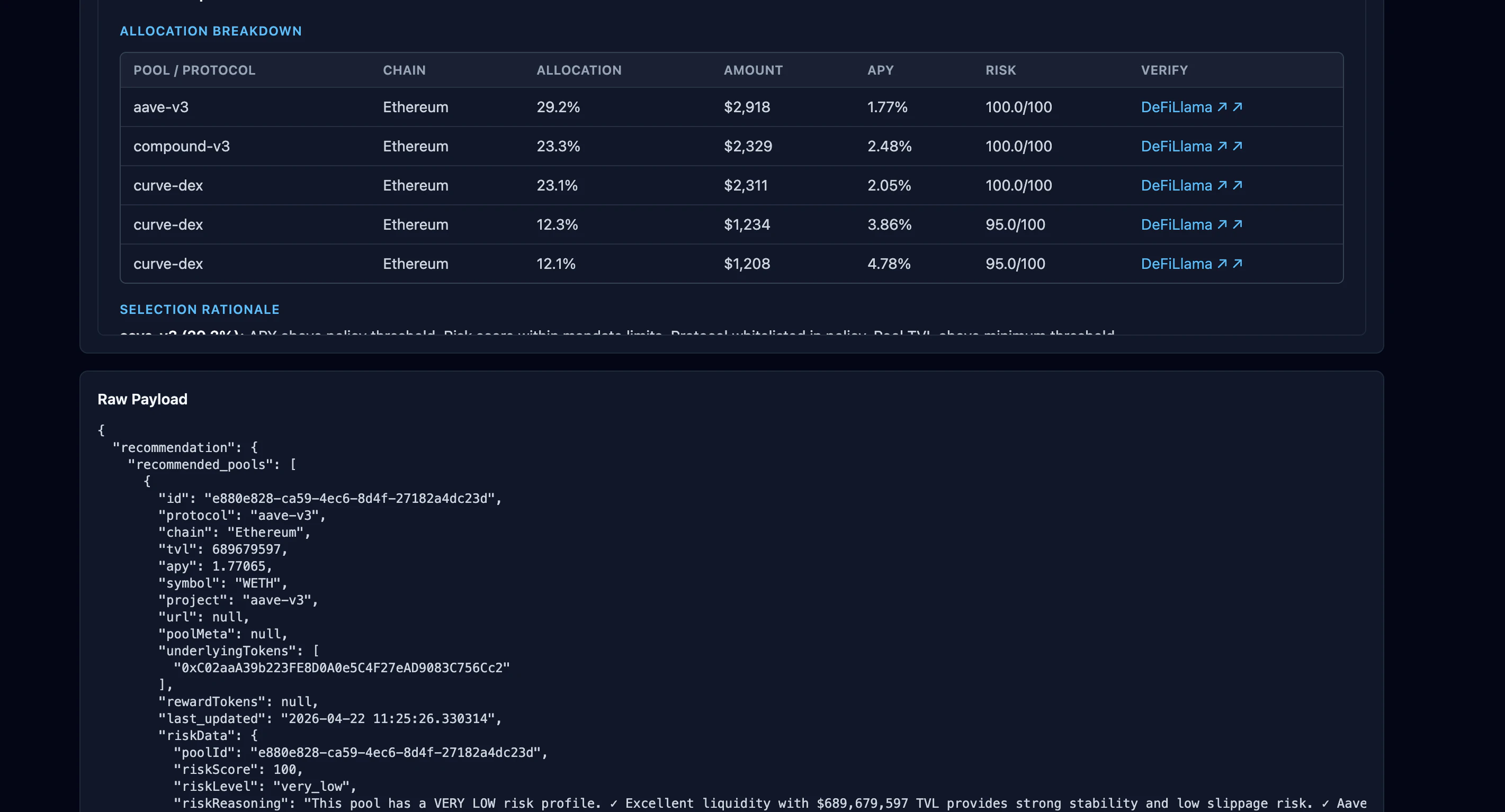 RDA — Robo DeFi Advisor screenshot 5