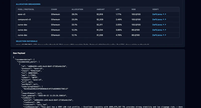 RDA — Robo DeFi Advisor screenshot 5