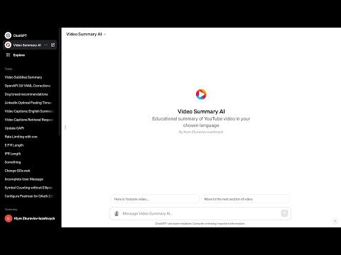 Video Summary AI gallery image