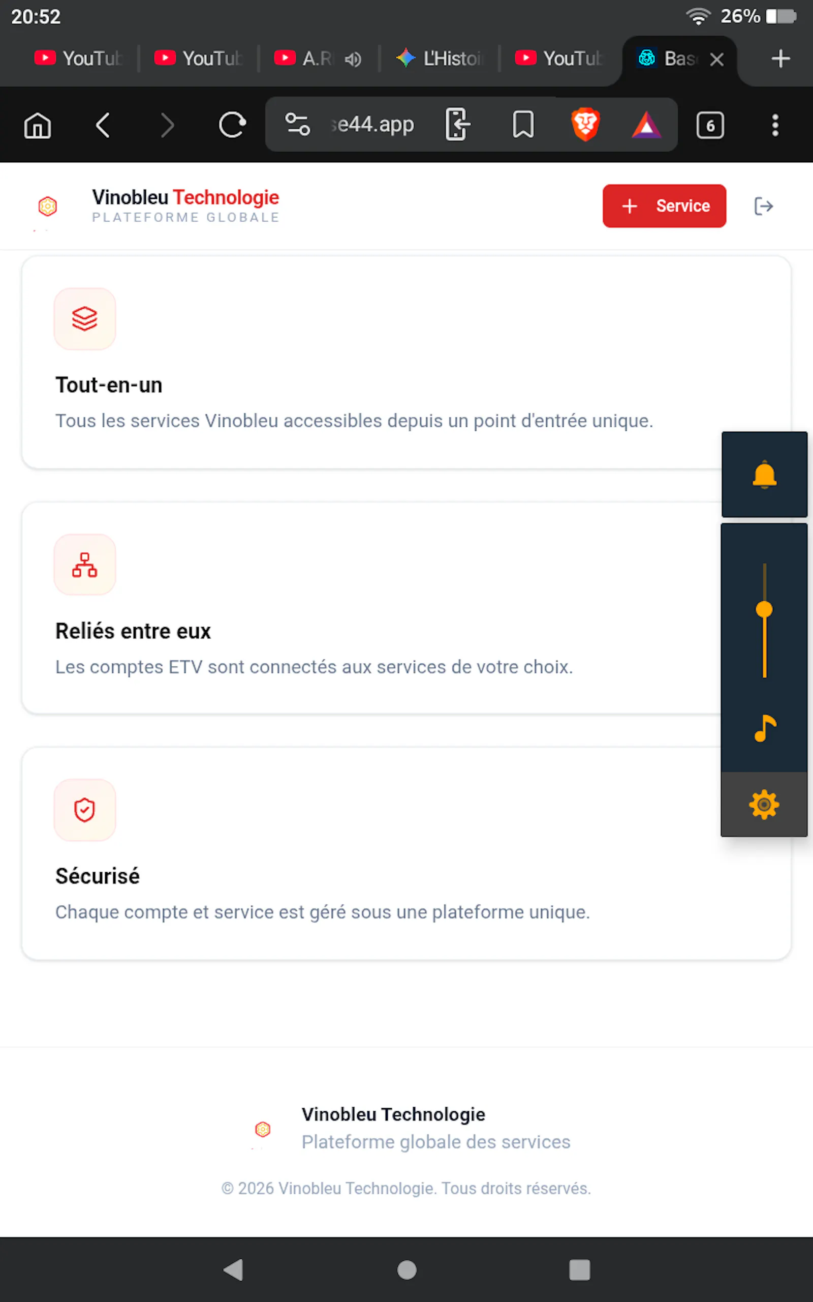 Vinobleu cznter screenshot 2