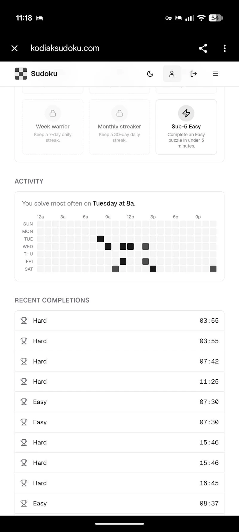 Kodiak Sudoku screenshot 8