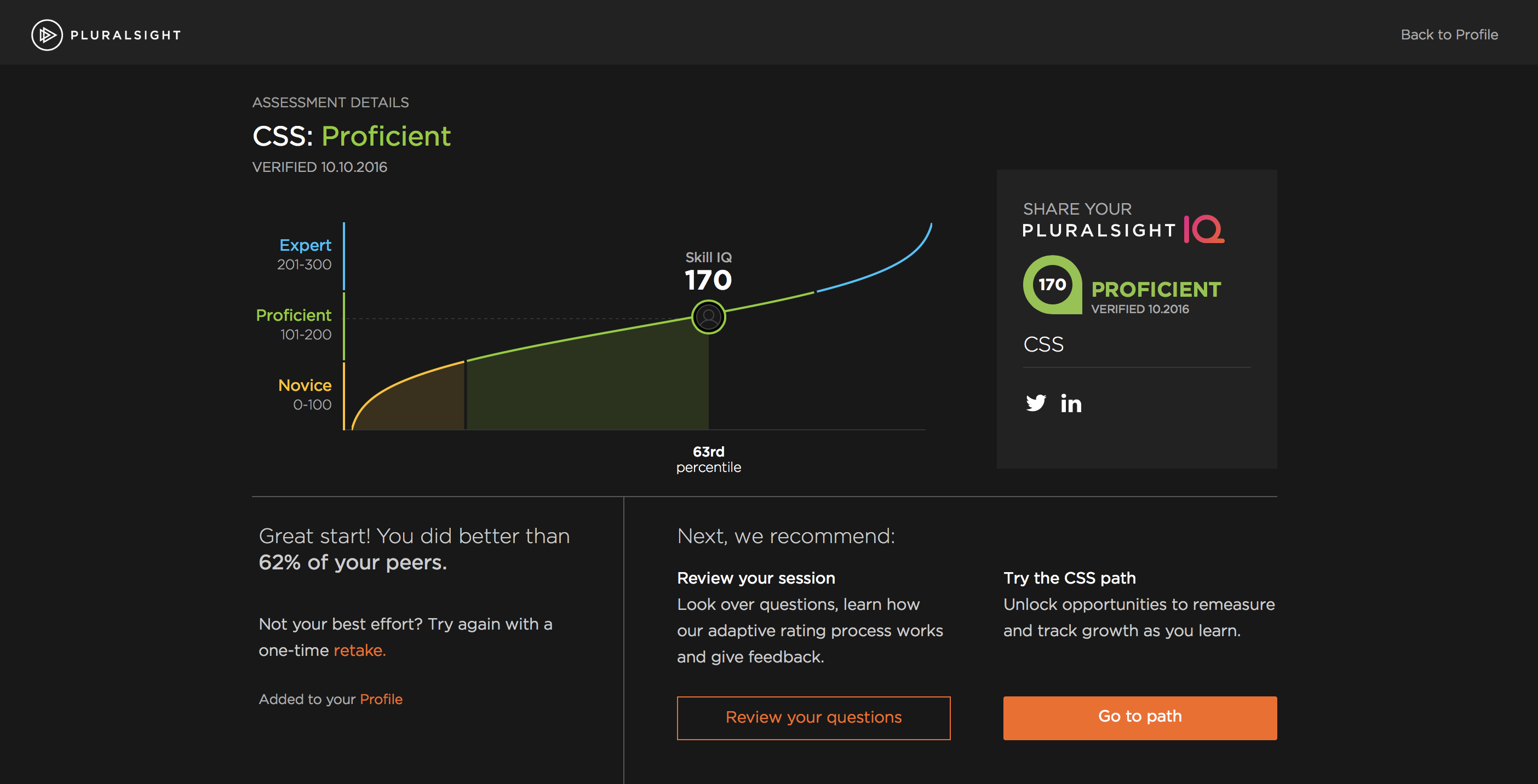 Pluralsight IQ Image