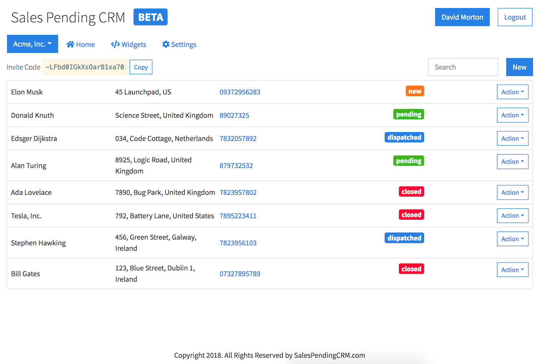 Sales Pending CRM gallery image