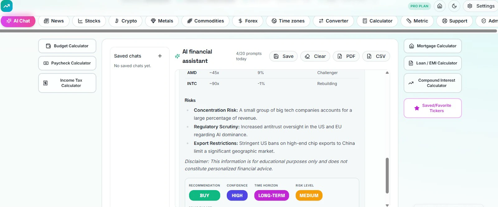 AI Market Intelligence That Pays Off screenshot 4