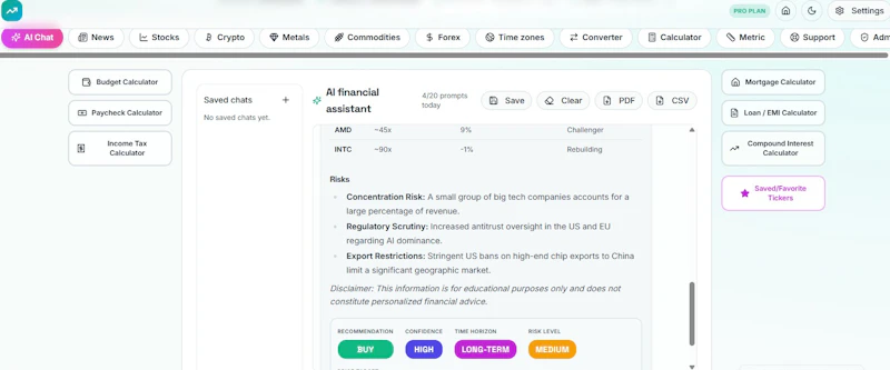 AI Market Intelligence That Pays Off screenshot 4
