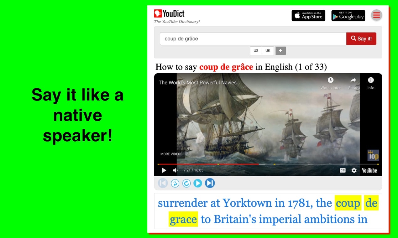 YouDict - YouTube Dictionary gallery image
