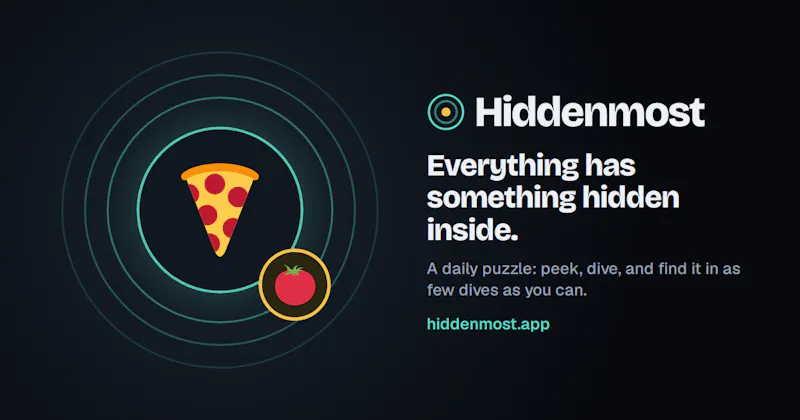 Hiddenmost screenshot 1