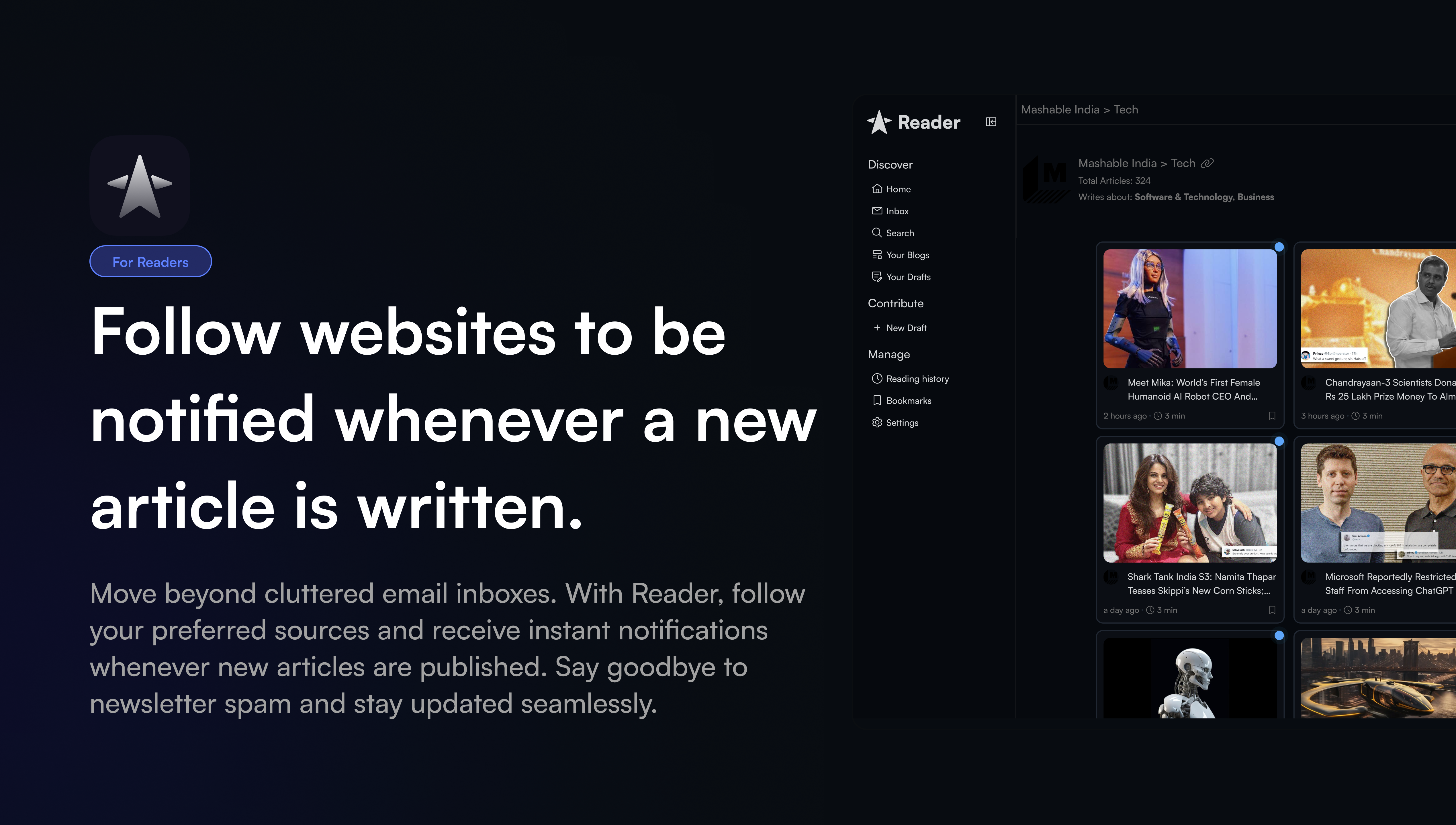 Reader - Uniting Writers and Readers media 3