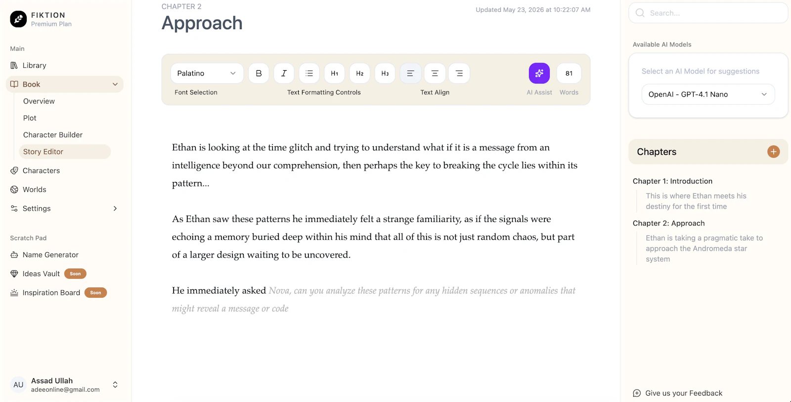 Fiktion screenshot 3