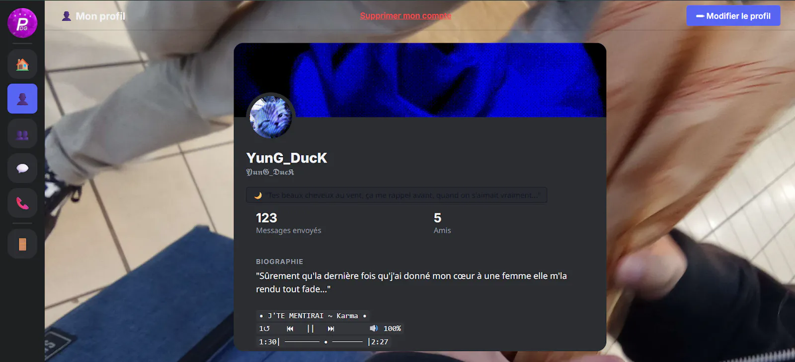 Chat App screenshot 1