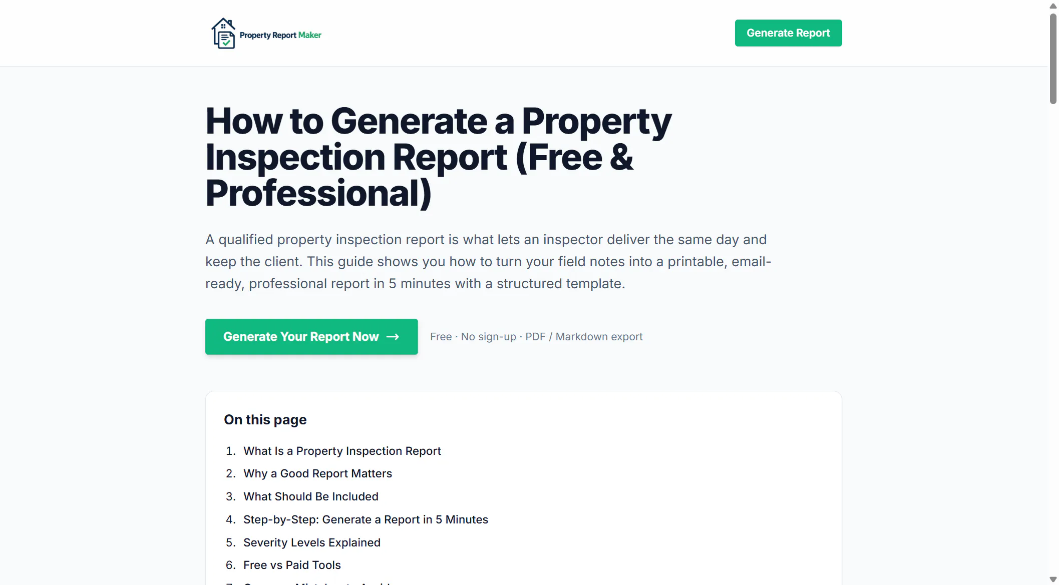 Property Report Maker gallery image