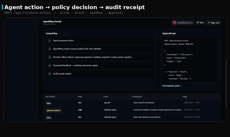 AgentWing screenshot 3