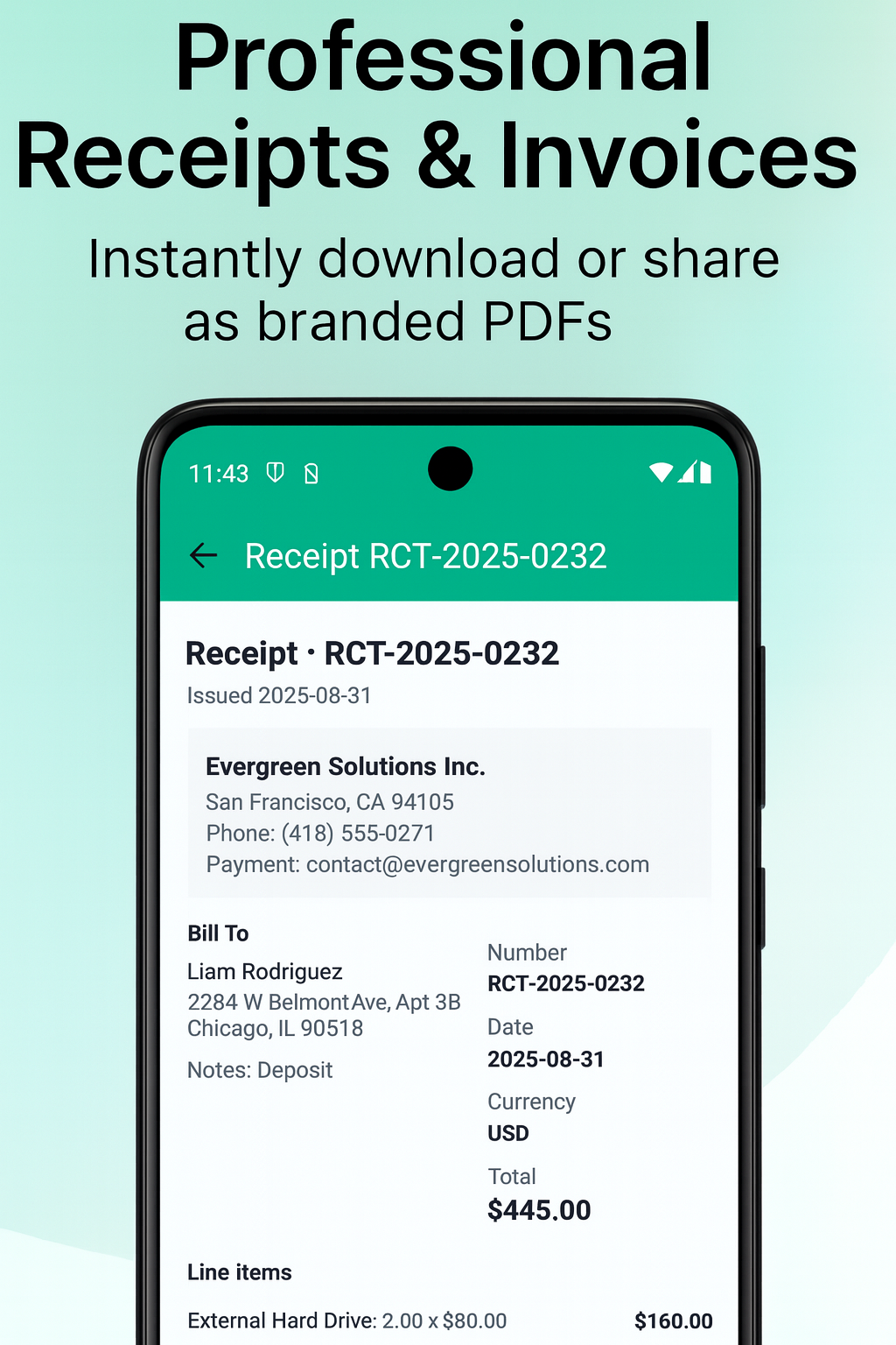 Média Billmint - Facturation et reçus intelligents pour les petites entreprises 4