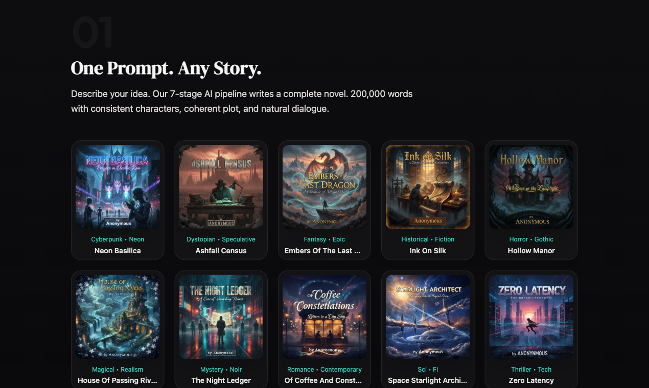 NovelHive AI gallery image