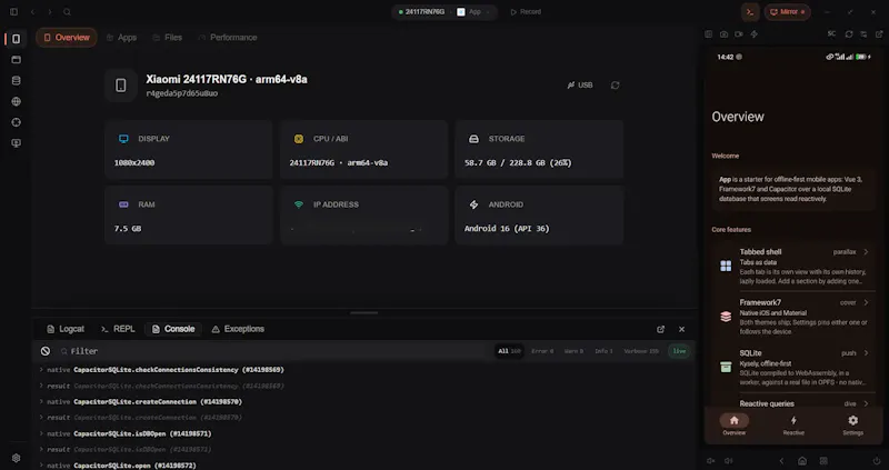 Capubridge screenshot 1