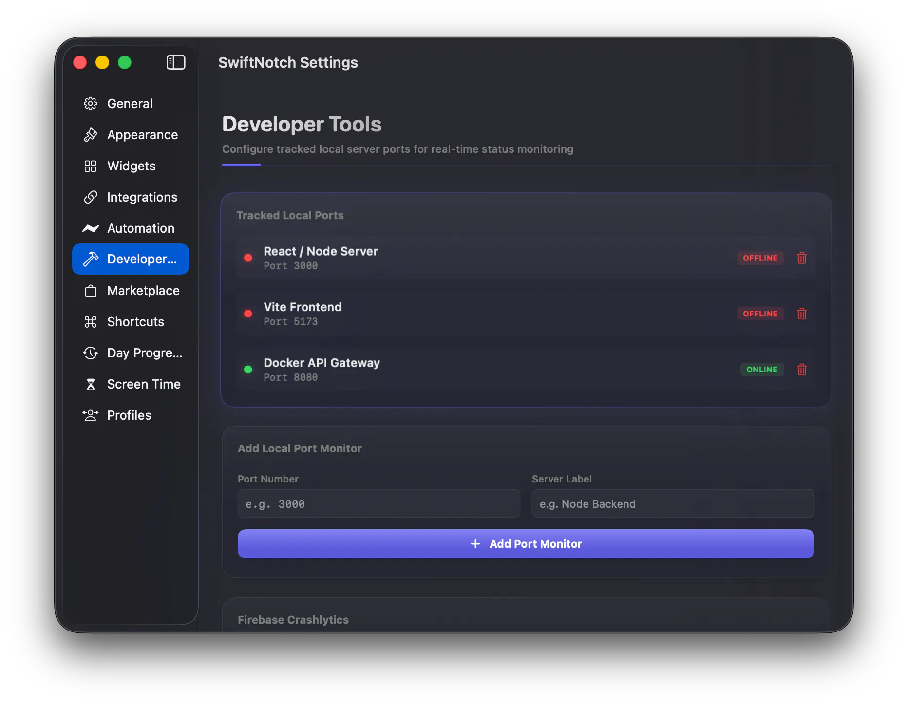SwiftNotch gallery image