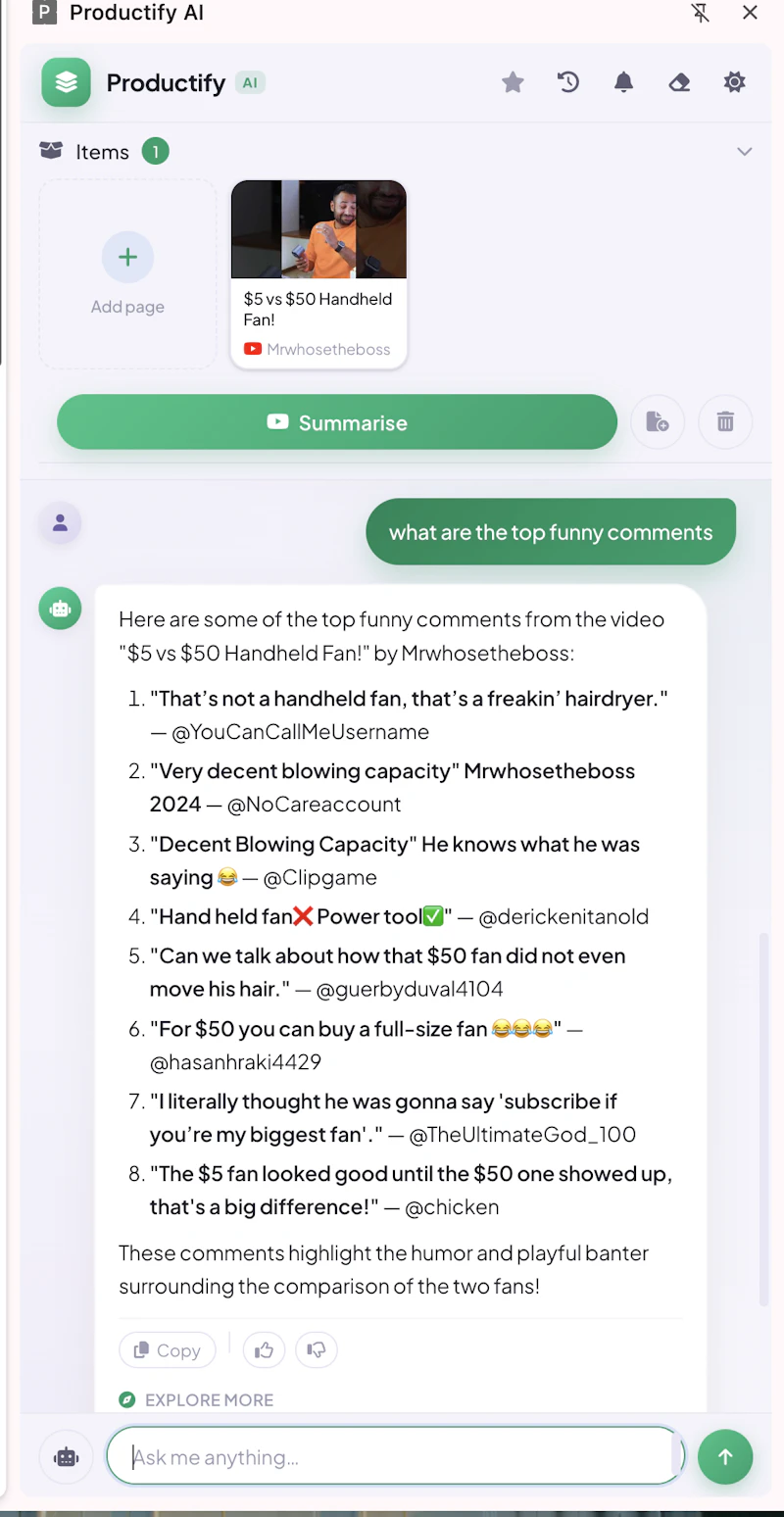 Productify AI screenshot 2