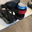 Snowboard Binding Beer Holder