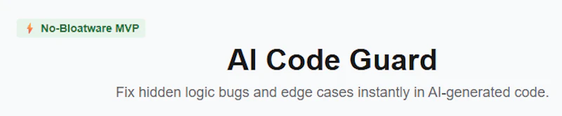 AI Code Guard screenshot 1