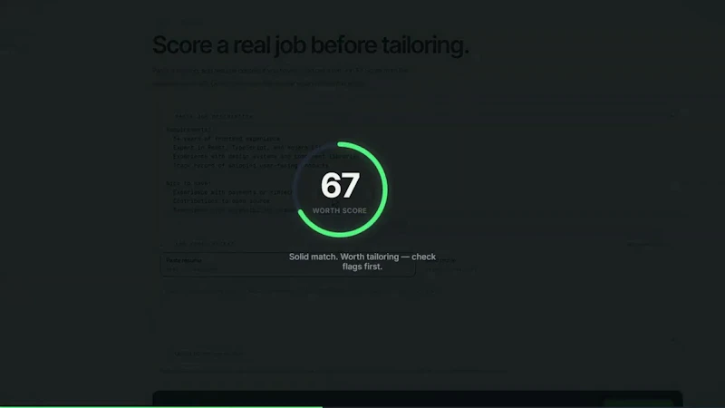 RoleWorth screenshot 1 (video preview)