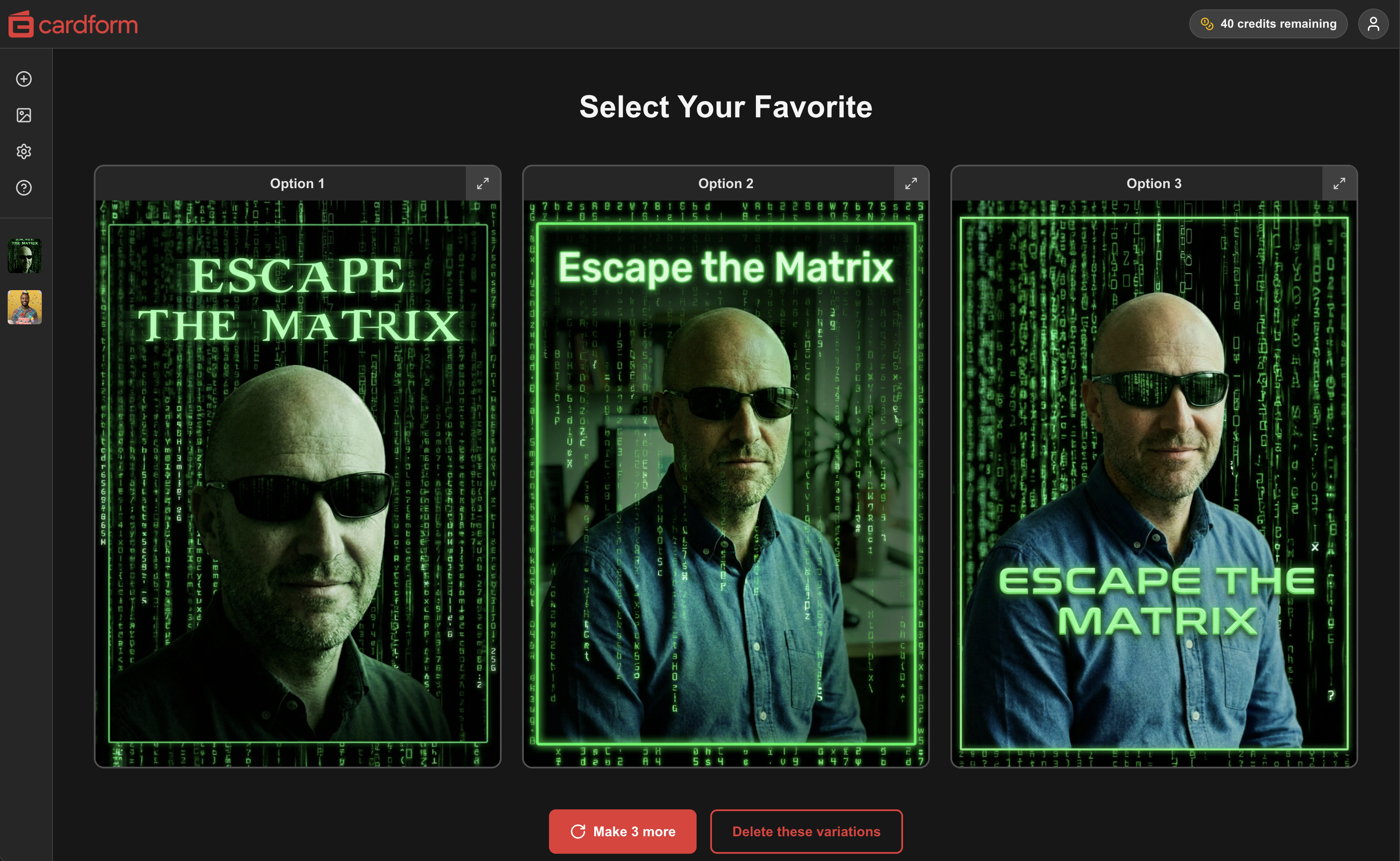 Cardform gallery image