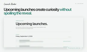 Launch Radar gallery image