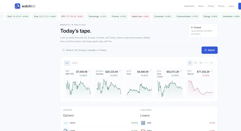 StockWatchlist screenshot 11