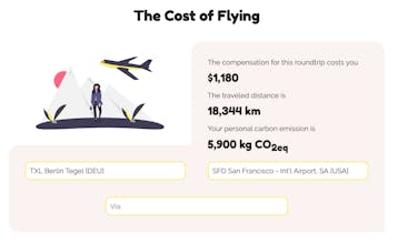 Flight Emissions – The Cost of Flying gallery image