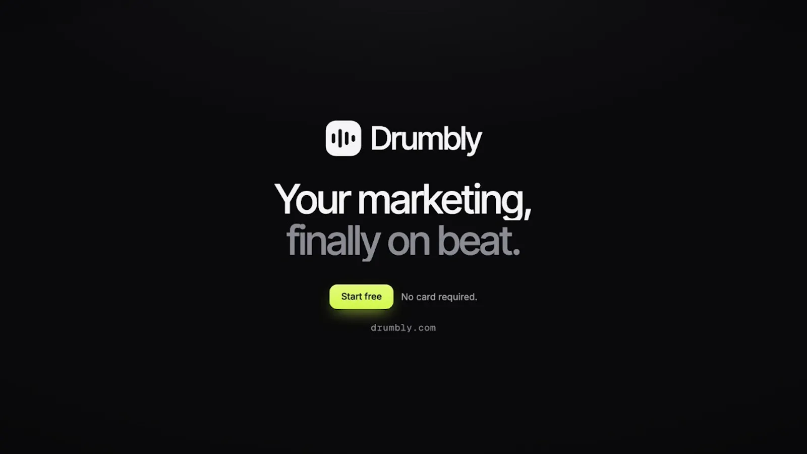Drumbly screenshot 1 (video preview)