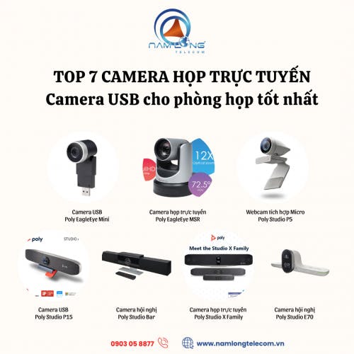 Top 7 camera họp trực tuyến giá rẻ media 1