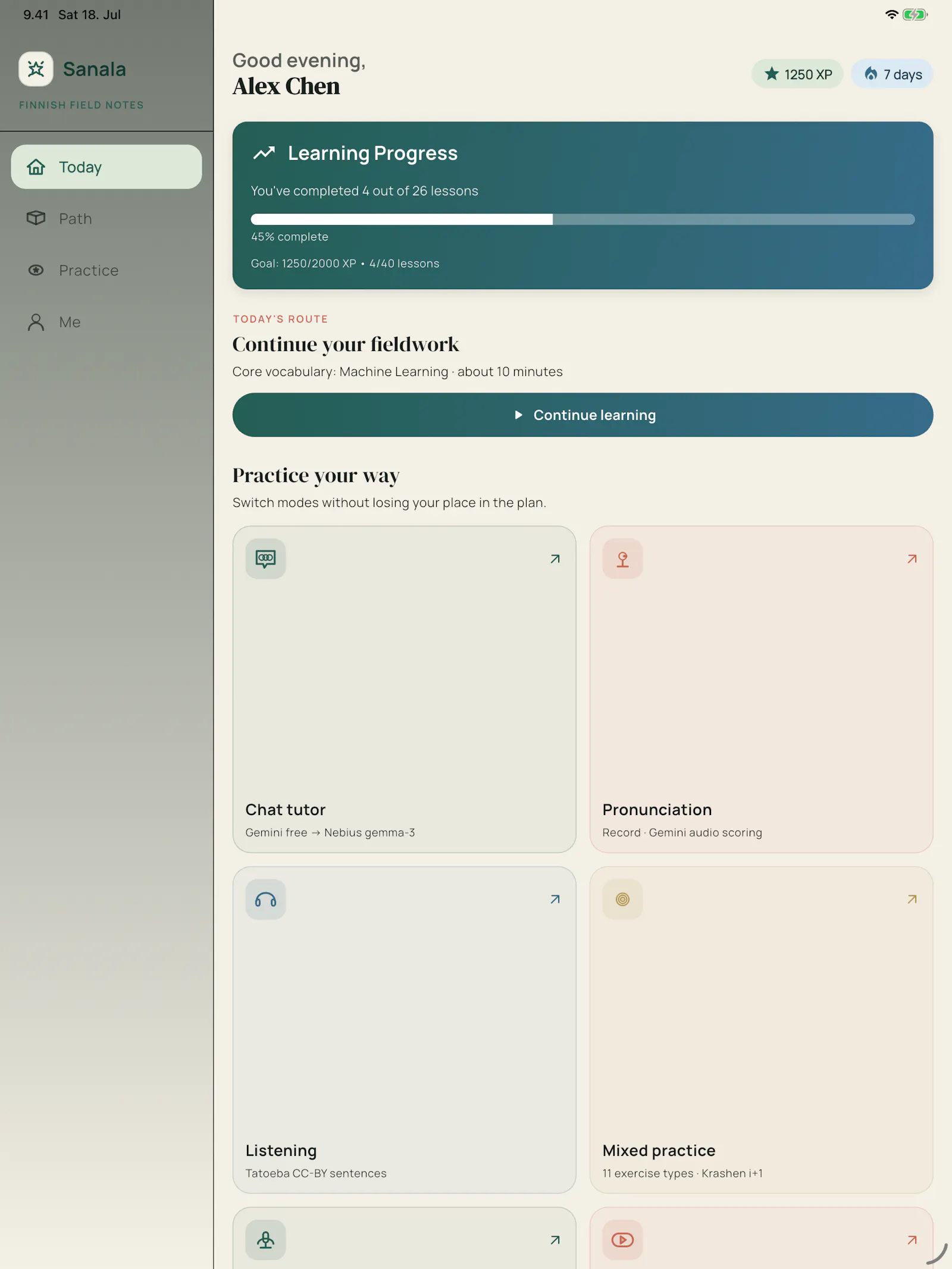 Sanala screenshot 3