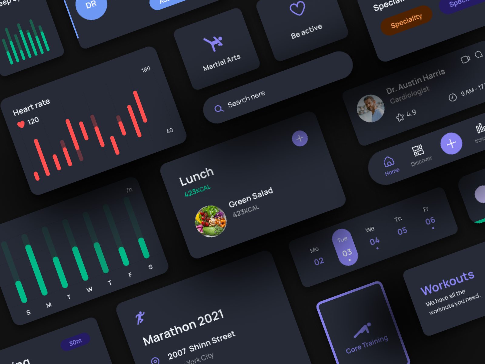 Health UI Kit gallery image