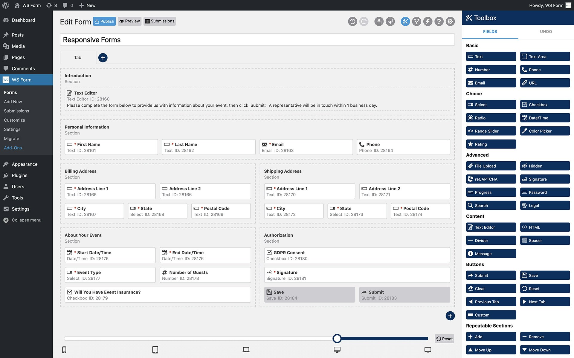 WS Form PRO gallery image