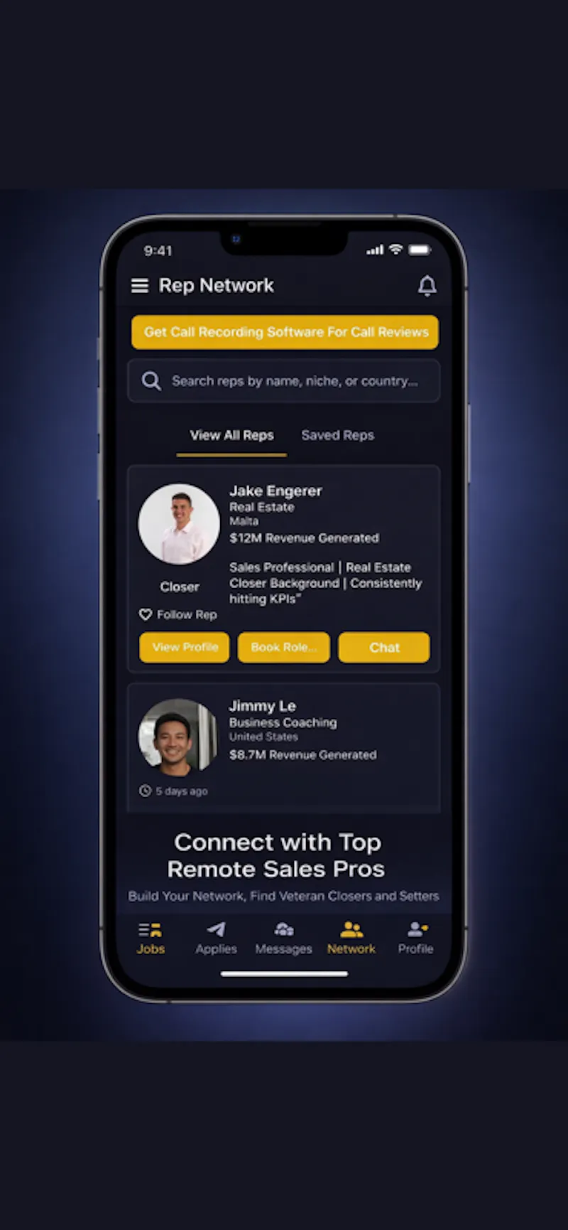 RepSelect.io screenshot 3
